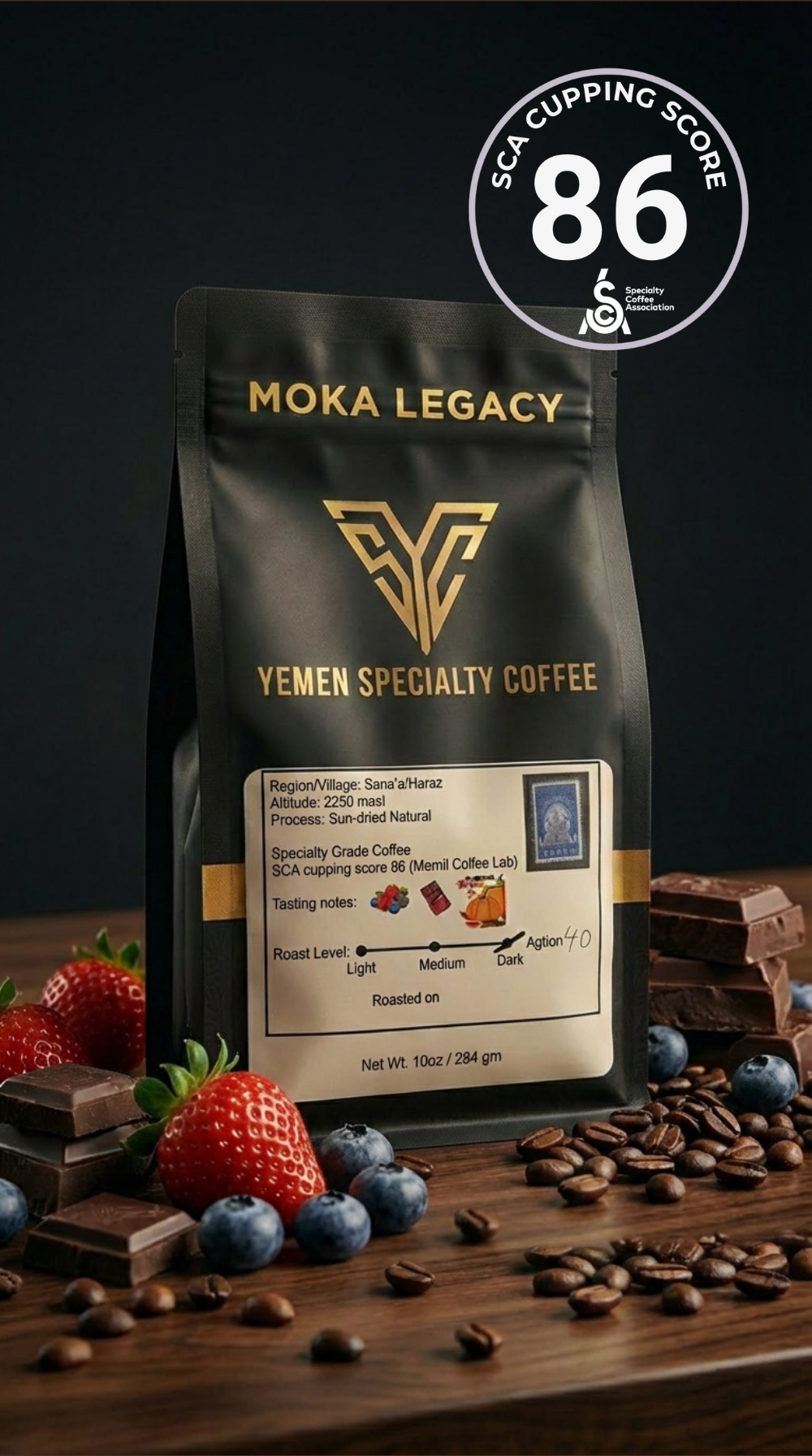 Yemen Moka Legacy Dark Roast